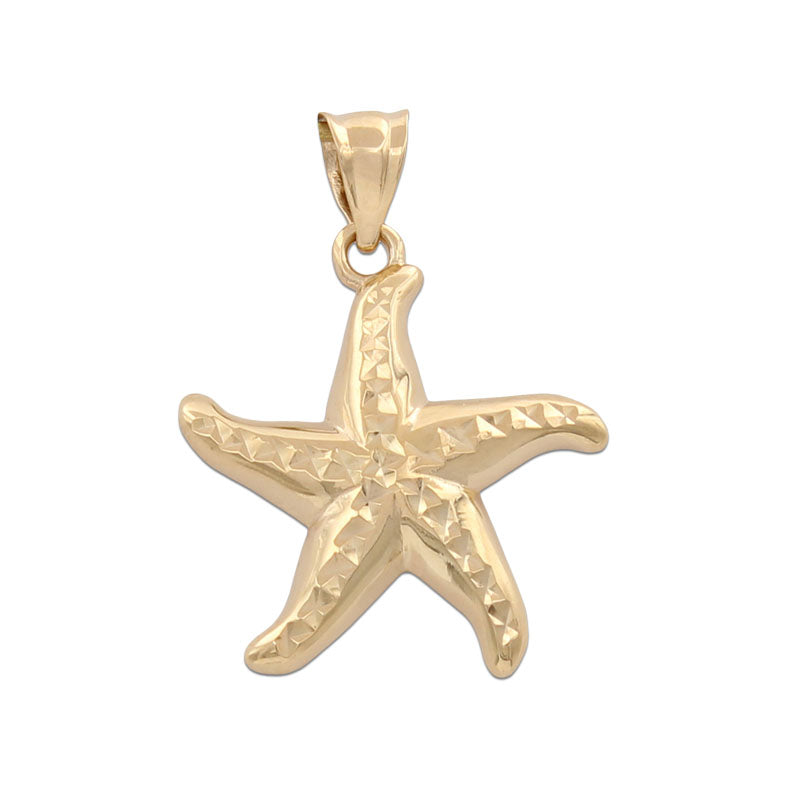 COLGANTE ORO 18KL ESTRELLA DE MAR REF. G749